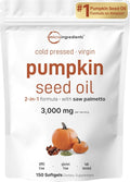 Micro Ingredients, Pumpkin Seed Oil, Cold Pressed, 300 Softgels
